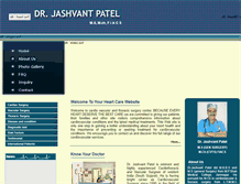 Tablet Screenshot of heartsurgeryfirst.com